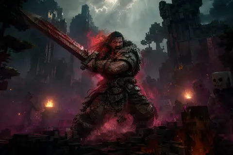 Two-Handed Warrior build art